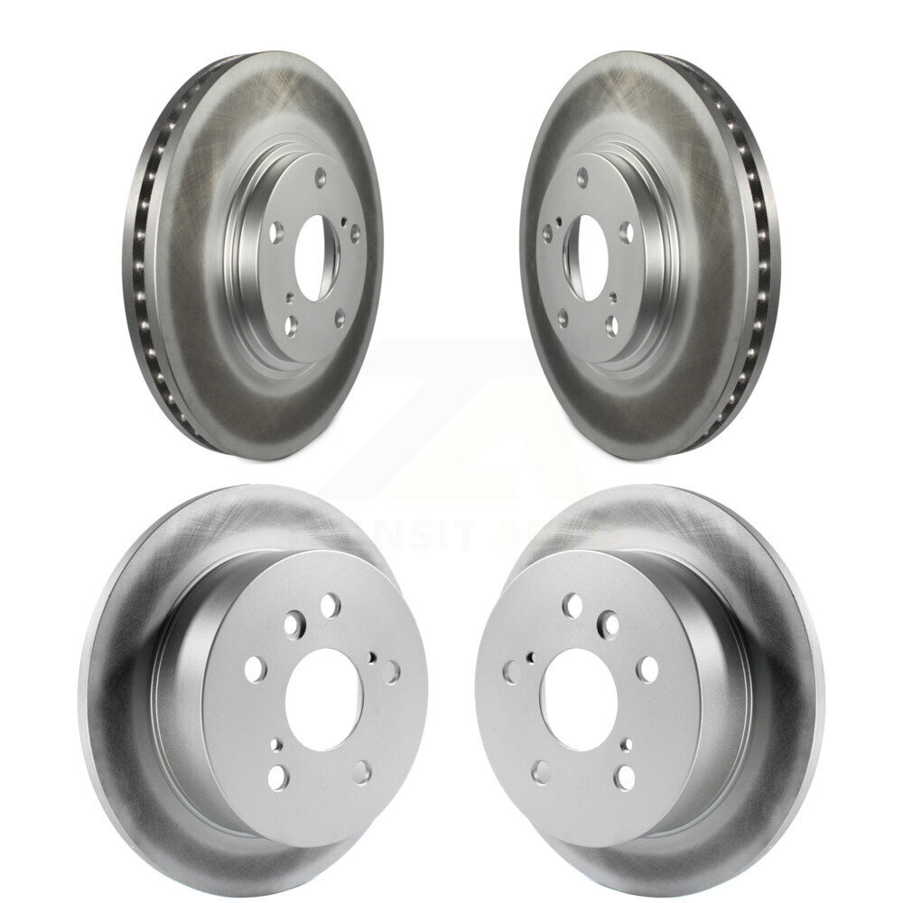 Front Rear Coated Disc Brake Rotors Kit For Toyota Camry Lexus ES330 KG-100898