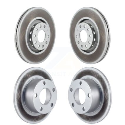 Front Rear Coat Disc Brake Rotor Kit For 2000-2004 Audi A6 With 312mm Diameter KG-100901