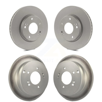 Front Rear Coat Brake Rotor Kit For 01-06 Hyundai Santa Fe With 276mm Diameter KG-100926