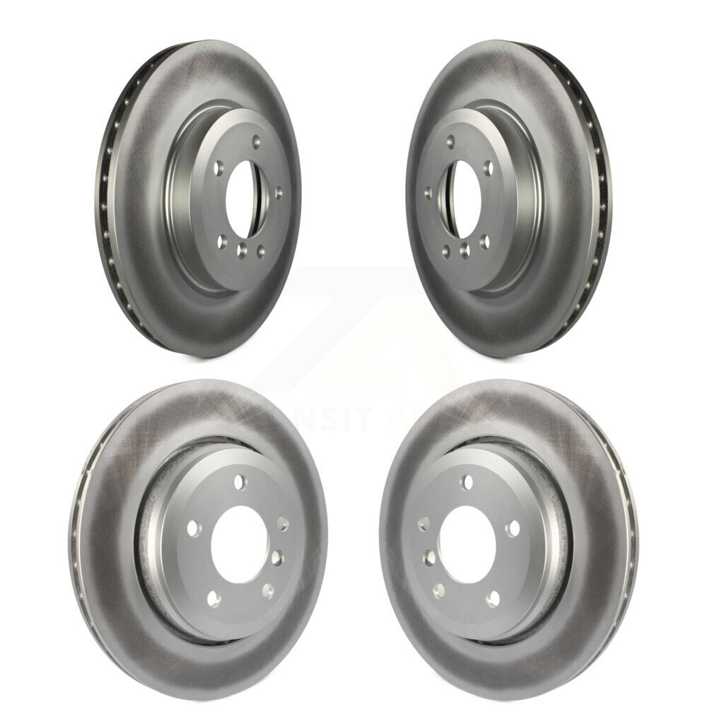 Front Rear Coated Disc Brake Rotors Kit For BMW 330Ci 330i 330xi KG-100928
