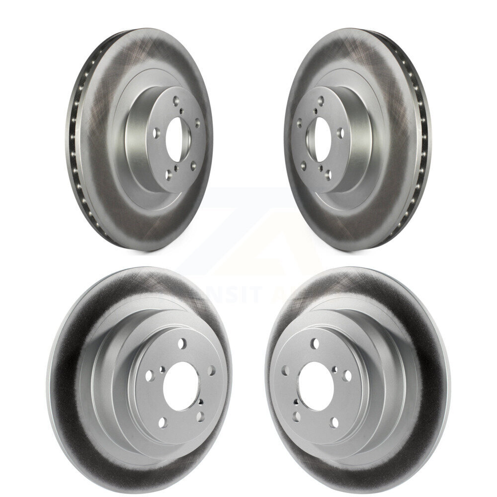 Front Rear Coated Disc Brake Rotors Kit For Subaru Outback Legacy Baja KG-100937