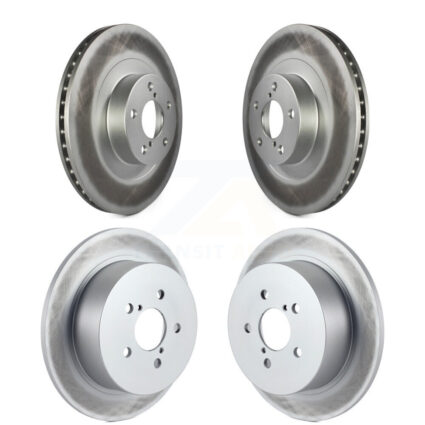 Front Rear Coated Disc Brake Rotors Kit For 2005 Subaru Outback Legacy KG-100939