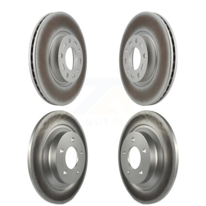 Front Rear Coated Disc Brake Rotors Kit For Mazda 5 KG-100960