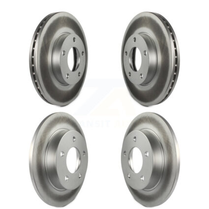 Front Rear Coated Disc Brake Rotors Kit For Mazda 3 Sport KG-100965