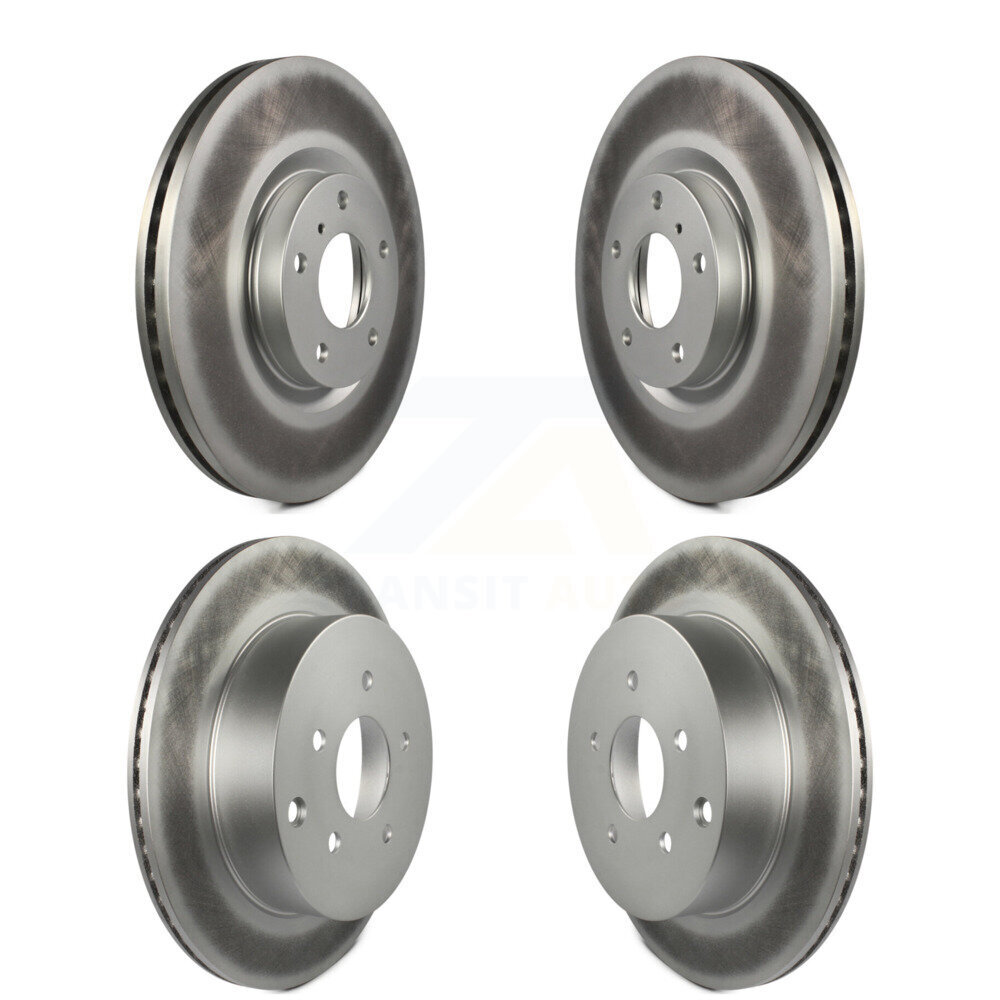 Front Rear Coated Disc Brake Rotors Kit For Nissan Murano INFINITI QX70 KG-100967