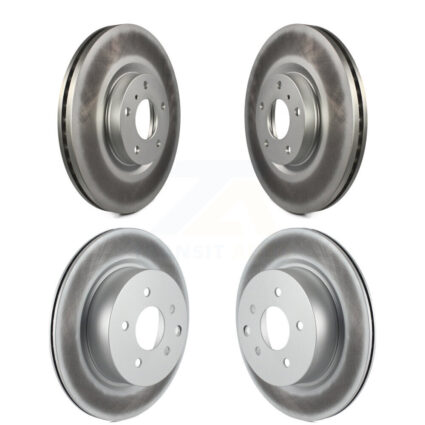 Front Rear Coat Brake Rotors Kit For INFINITI Nissan Maxima G37 EX35 G35 QX50 M35 EX37 G25 KG-100968