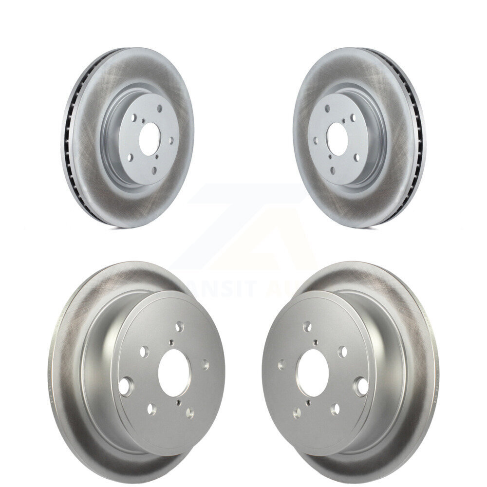 Front Rear Coated Disc Brake Rotors Kit For Subaru WRX KG-100993