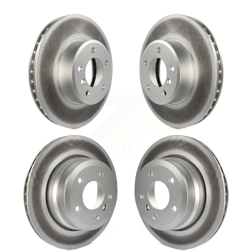 Front Rear Coated Disc Brake Rotors Kit For BMW 530xi 528i xDrive 535i 535xi 528xi 525xi KG-101003