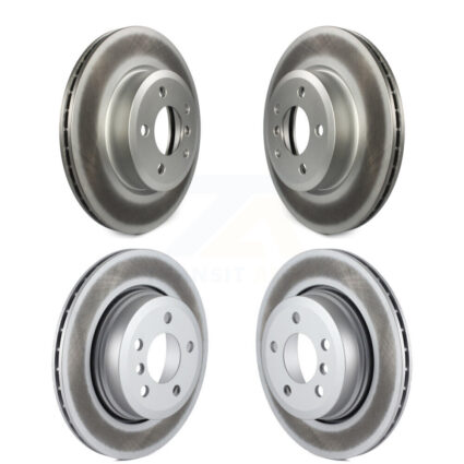 Front Rear Coated Disc Brake Rotors Kit For 2004-2010 BMW X3 KG-101004