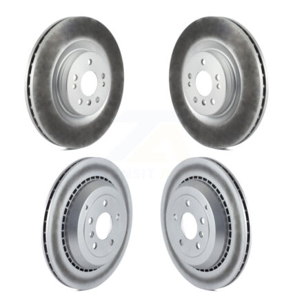 Front Rear Coat Brake Rotors Kit For Mercedes-Benz ML350 GL350 GL320 GL450 GL550 ML550 G55 KG-101007