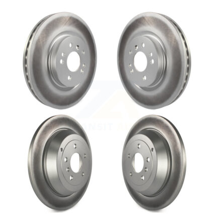 Front Rear Coated Brake Rotor Kit For Mercedes-Benz ML350 ML320 ML500 R320 R350 R500 ML450 KG-101010