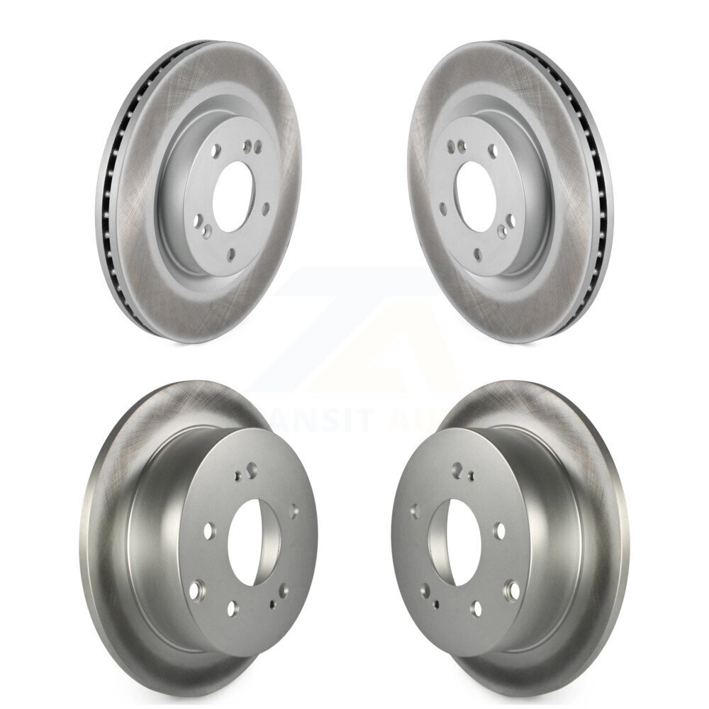 Front Rear Coated Disc Brake Rotors Kit For Mitsubishi Eclipse Galant KG-101013