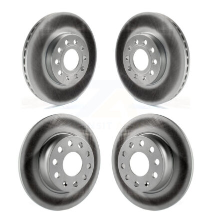 Front Rear Coat Brake Rotor Kit For Volkswagen Golf SportWagen Taos Beetle Audi A3 Quattro KG-101016