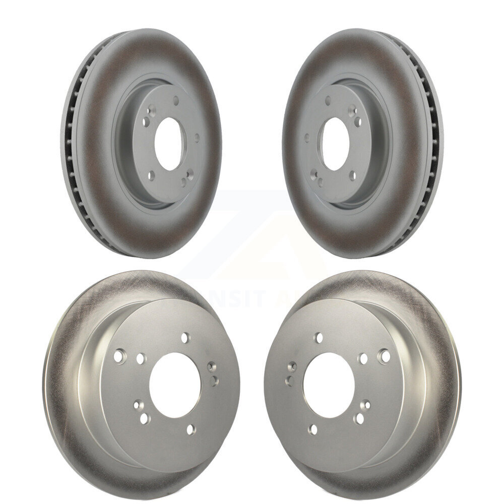 Front Rear Coated Disc Brake Rotors Kit For Hyundai Tucson Kia Sportage KG-101018
