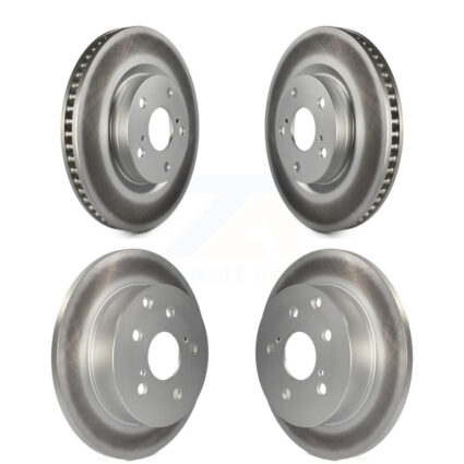 Front Rear Coated Disc Brake Rotors Kit For Toyota RAV4 KG-101028