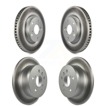 Front Rear Coated Disc Brake Rotors Kit For Toyota Camry Lexus ES350 Avalon ES300h KG-101031