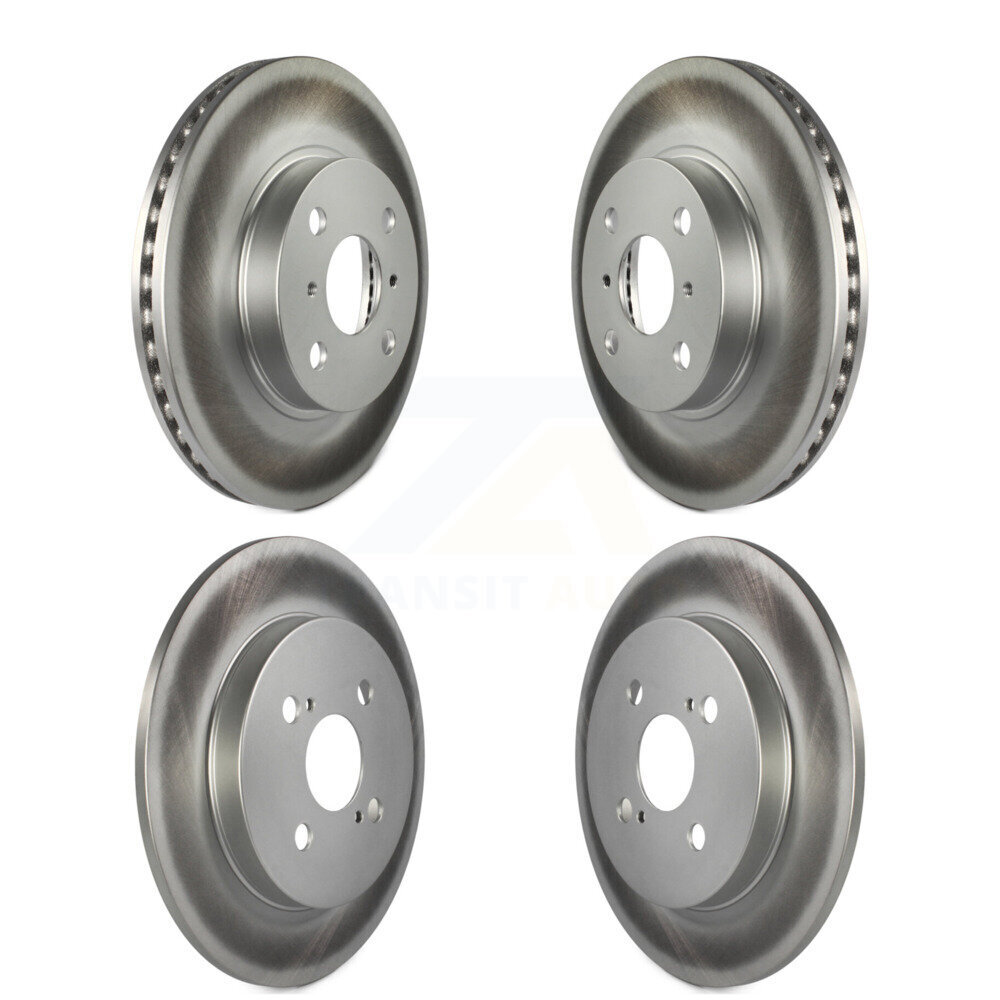 Front Rear Coated Disc Brake Rotors Kit For Toyota Yaris KG-101033