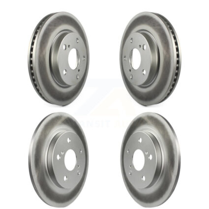 Front Rear Coated Disc Brake Rotors Kit For 2008-2015 Scion xB KG-101035