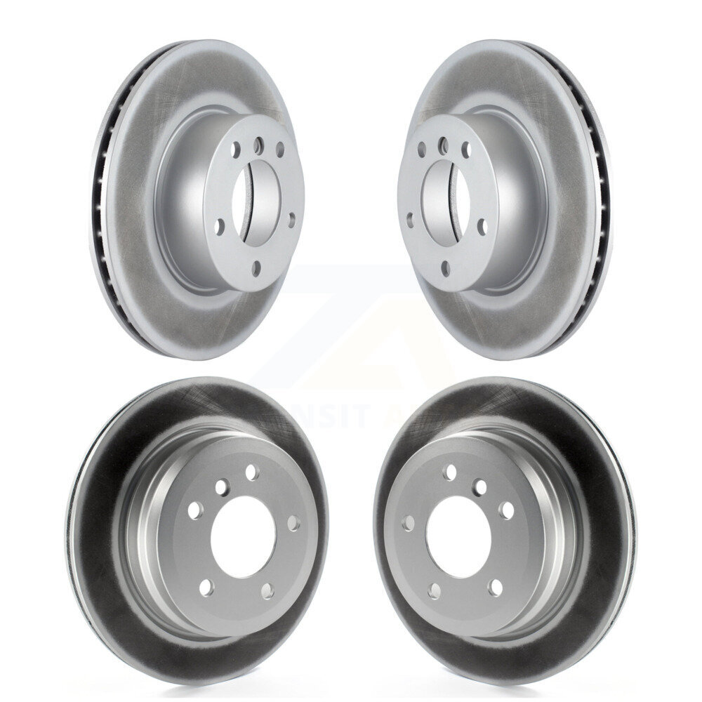 Front Rear Coated Disc Brake Rotors Kit For BMW 328i 328xi 325xi KG-101037