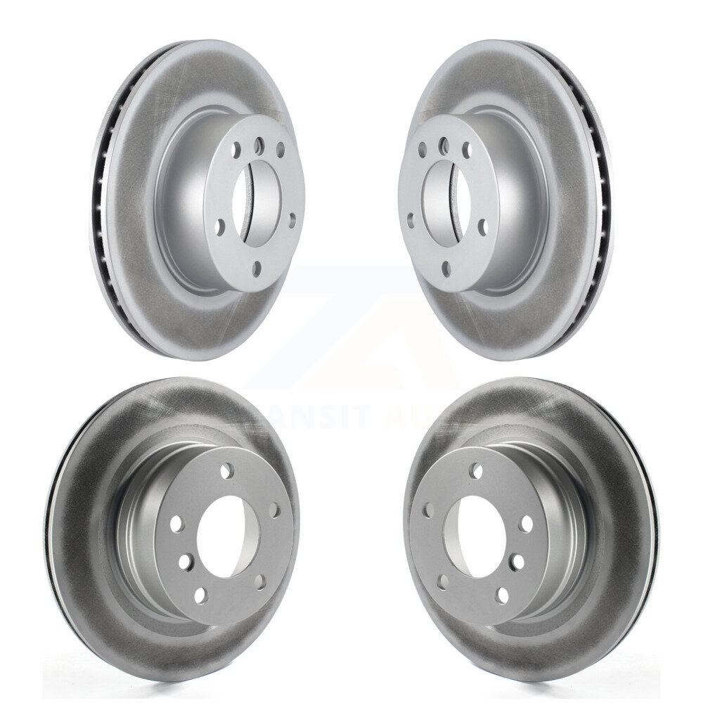 Front Rear Coated Disc Brake Rotors Kit For 2008-2013 BMW 128i KG-101038