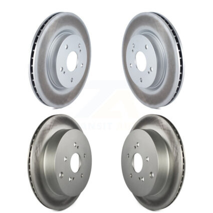 Front Rear Coated Disc Brake Rotors Kit For 2009-2013 Suzuki Grand Vitara KG-101042