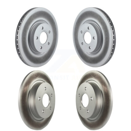 Front Rear Coat Disc Brake Rotor Kit For Volvo S40 V50 C70 With 320mm Diameter KG-101053
