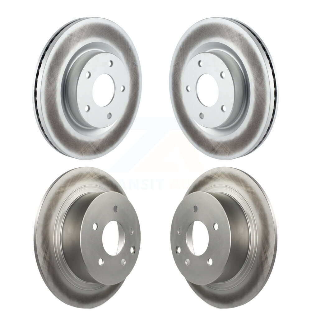 Front Rear Coated Disc Brake Rotors Kit For Nissan Altima KG-101054