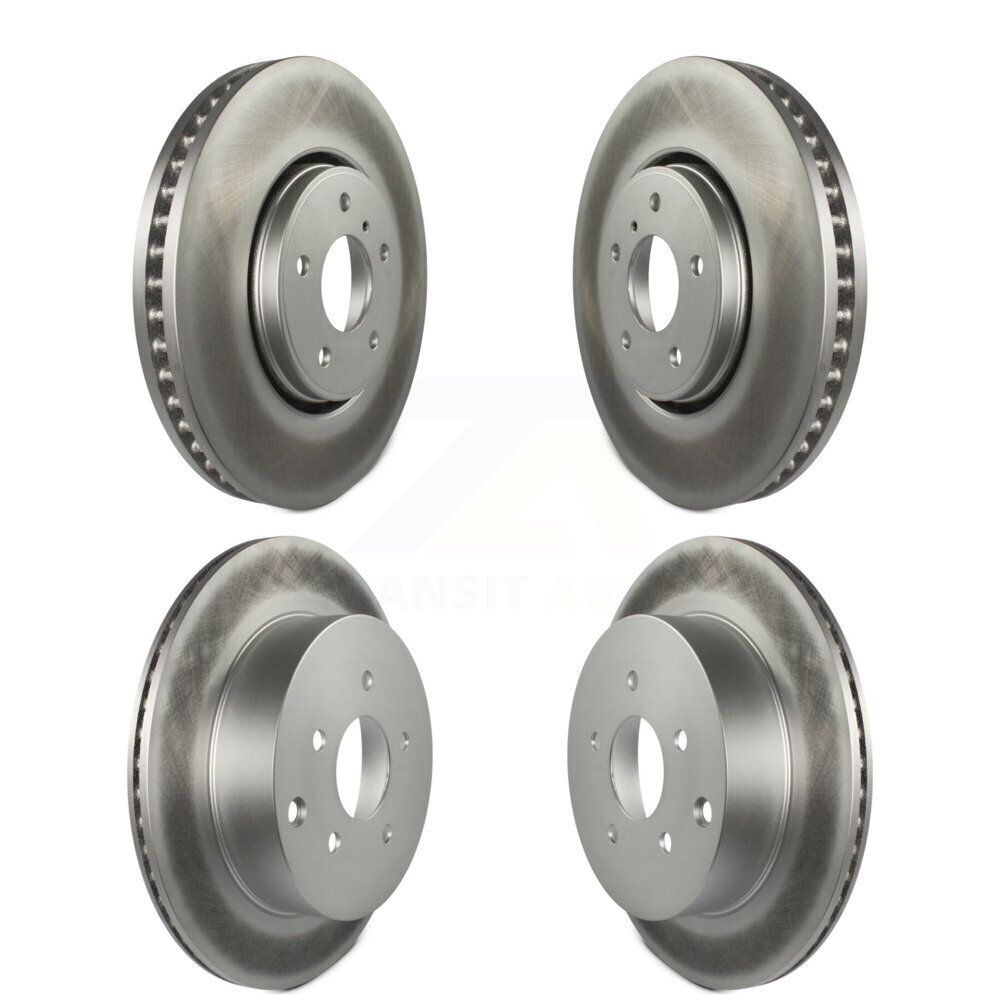 Front Rear Coated Disc Brake Rotors Kit For INFINITI FX35 FX45 FX37 KG-101056