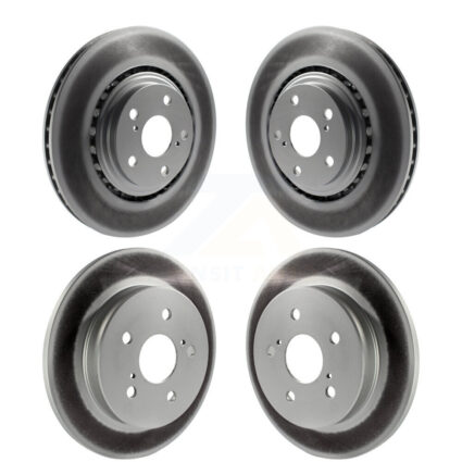 Front Rear Coated Disc Brake Rotors Kit For Lexus NX300 NX200t NX300h KG-101083