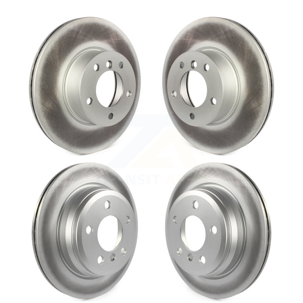 Front Rear Coated Disc Brake Rotors Kit For BMW 320i xDrive 328d KG-101096