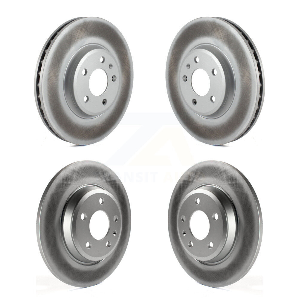 Front Rear Coated Disc Brake Rotors Kit For Audi Q5 A4 Quattro A5 allroad KG-101107