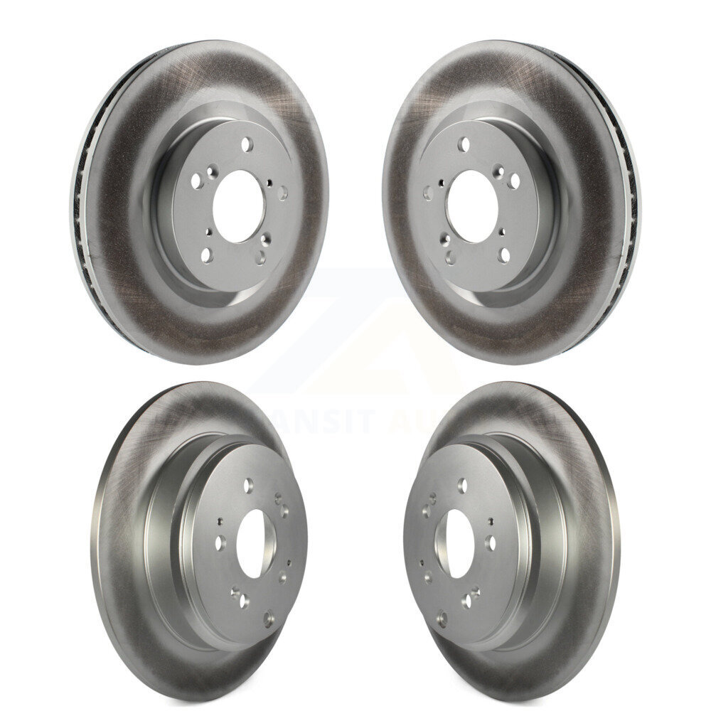 Front Rear Coated Disc Brake Rotors Kit For 2011-2014 Honda Odyssey KG-101116
