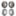 Front Rear Coated Disc Brake Rotors Kit For Volvo XC60 KG-101124