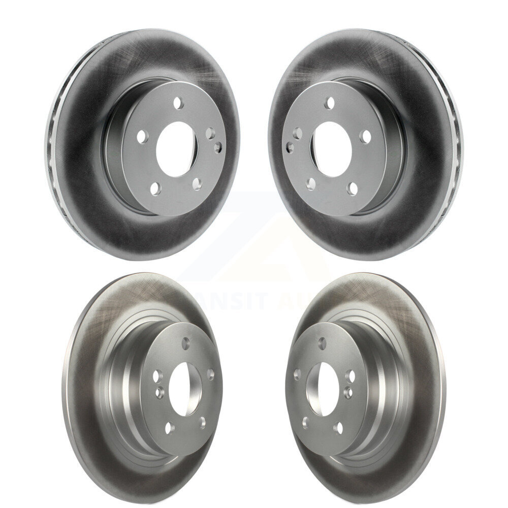 Front Rear Coated Disc Brake Rotors Kit For Mercedes-Benz C250 C230 KG-101127