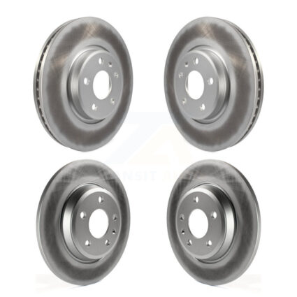 Front Rear Coated Disc Brake Rotors Kit For Audi Q5 A4 Quattro A5 allroad A6 KG-101152