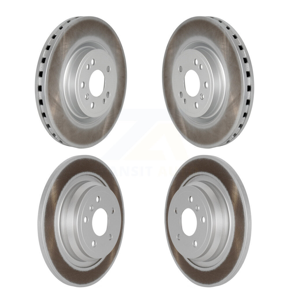 Front Rear Coated Disc Brake Rotors Kit For Mercedes-Benz ML350 GLE350 ML250 GLE300d KG-101158