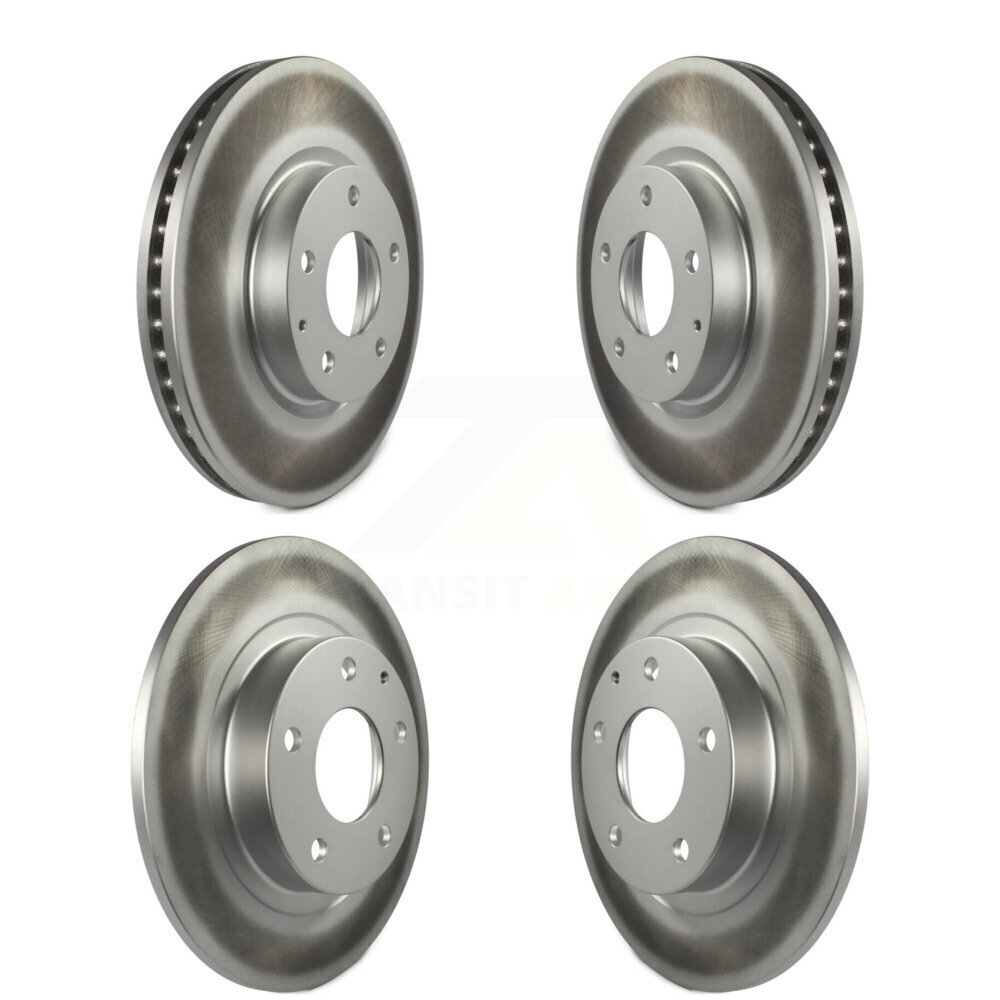 Front Rear Coated Disc Brake Rotors Kit For 2014-2018 Mazda 6 KG-101162