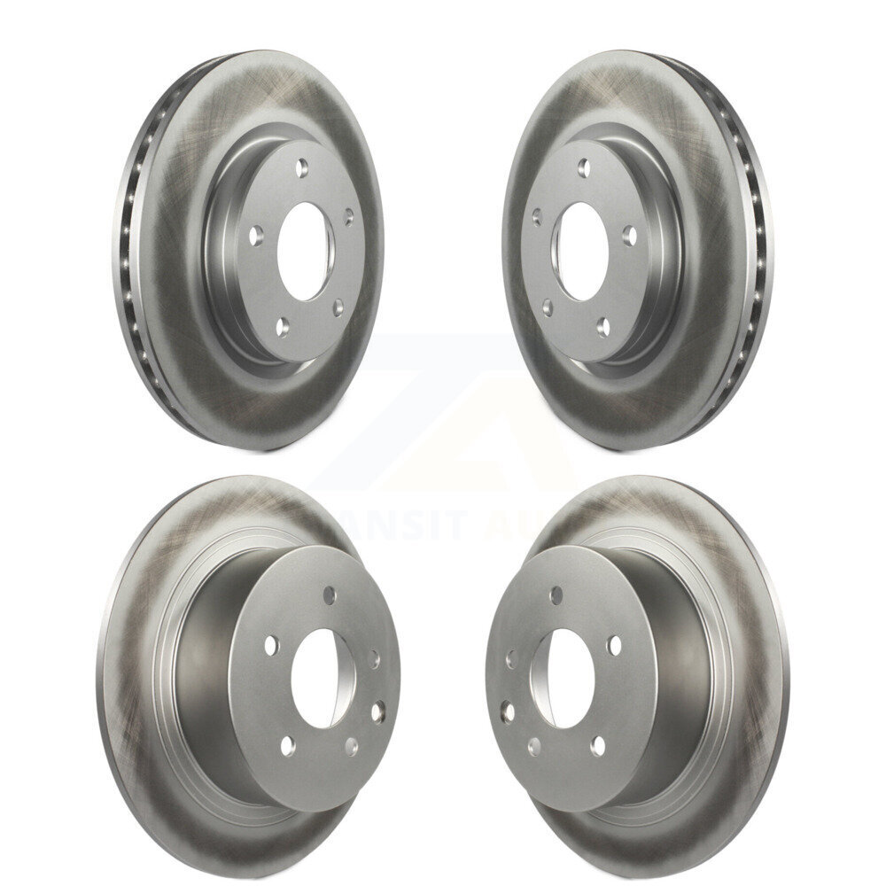 Front Rear Coated Disc Brake Rotors Kit For Nissan Sentra KG-101182