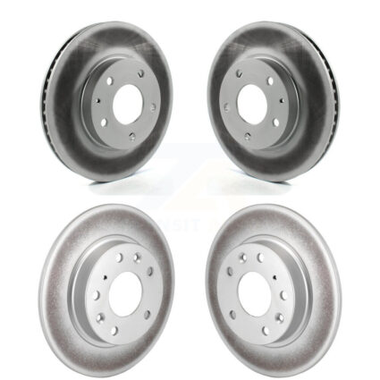 Front Rear Coated Disc Brake Rotors Kit For Mazda 3 CX-3 Sport KG-101183