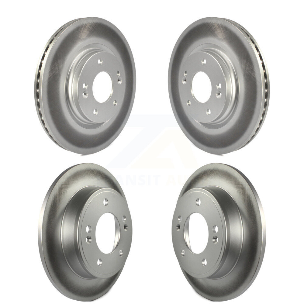 Front Rear Coated Disc Brake Rotors Kit For Kia Soul KG-101195
