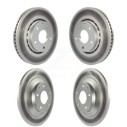 Front Rear Coated Disc Brake Rotors Kit For Mazda CX-5 KG-101204