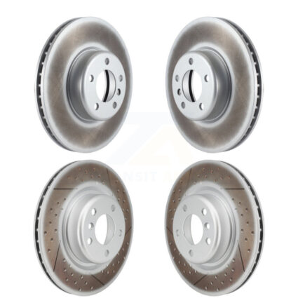 Front Rear Coat Brake Rotor Kit For BMW M240i xDrive M235i With 340mm Diameter KG-101211