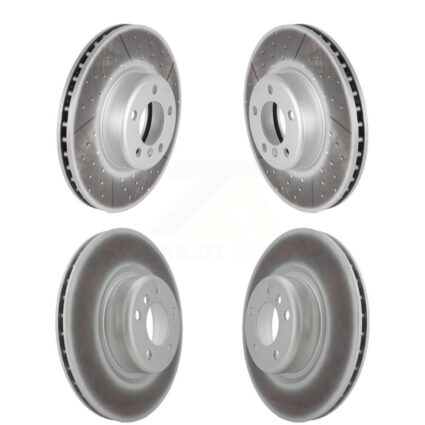 Front Rear Coat Brake Rotor Kit For BMW M240i xDrive M235i With 340mm Diameter KG-101216