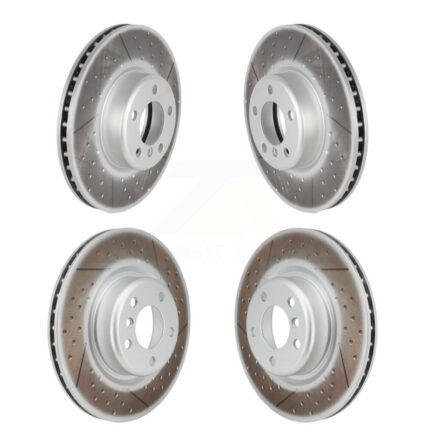 Front Rear Coat Brake Rotor Kit For BMW M240i xDrive M235i With 340mm Diameter KG-101217