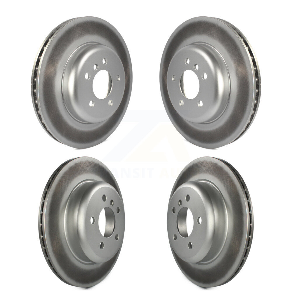 Front Rear Coated Disc Brake Rotors Kit For BMW 535i xDrive 535d ActiveHybrid 5 KG-101218