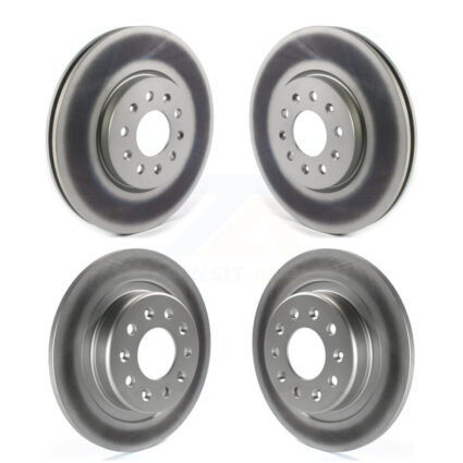 Front Rear Coat Brake Rotors Kit For Chevrolet Equinox GMC Terrain Buick Envision LaCrosse KG-101234