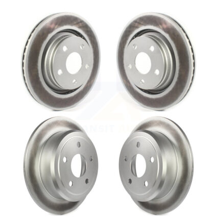 Front Rear Coat Disc Brake Rotors Kit For Jeep Wrangler JK With 332mm Diameter Rotor KG-101247