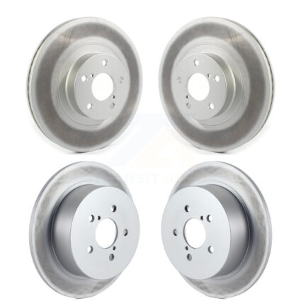 Front Rear Coat Brake Rotors Kit For Subaru Outback Legacy With 292mm Diameter Rotor KG-101252
