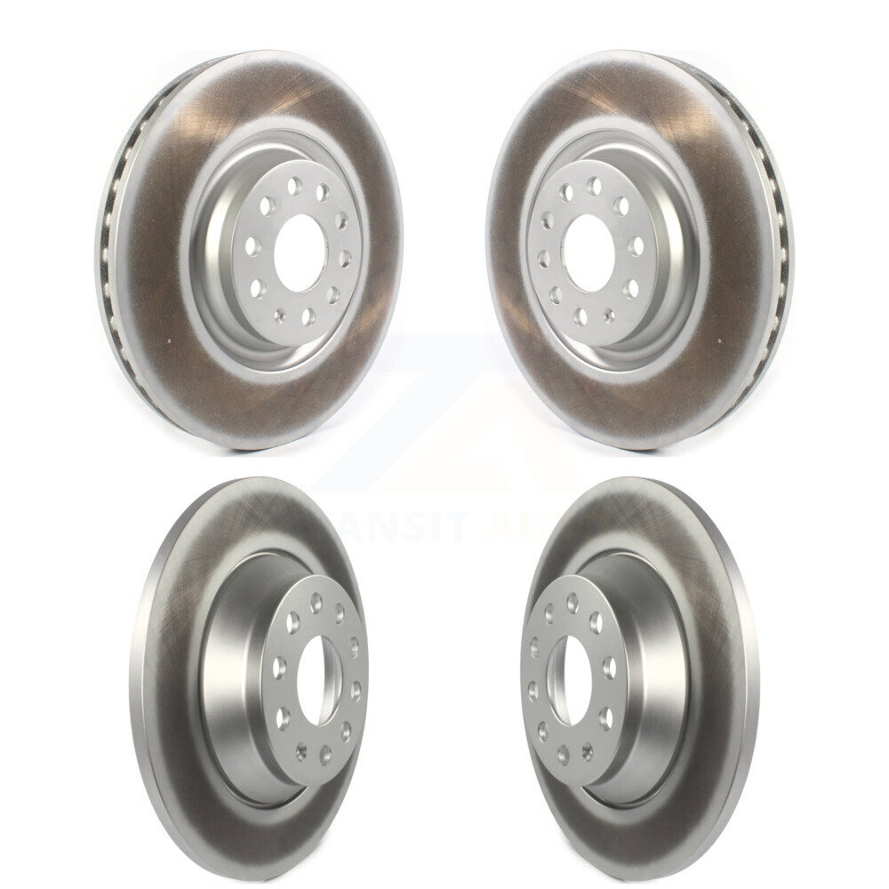 Front Rear Coated Disc Brake Rotors Kit For Volkswagen Tiguan Jetta KG-101279