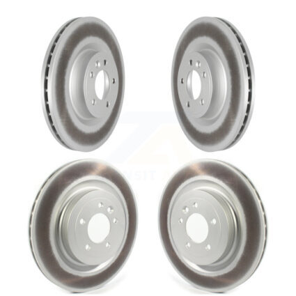 Front Rear Coat Brake Rotor Kit For Land Rover Range Sport With 363mm Diameter KG-101300